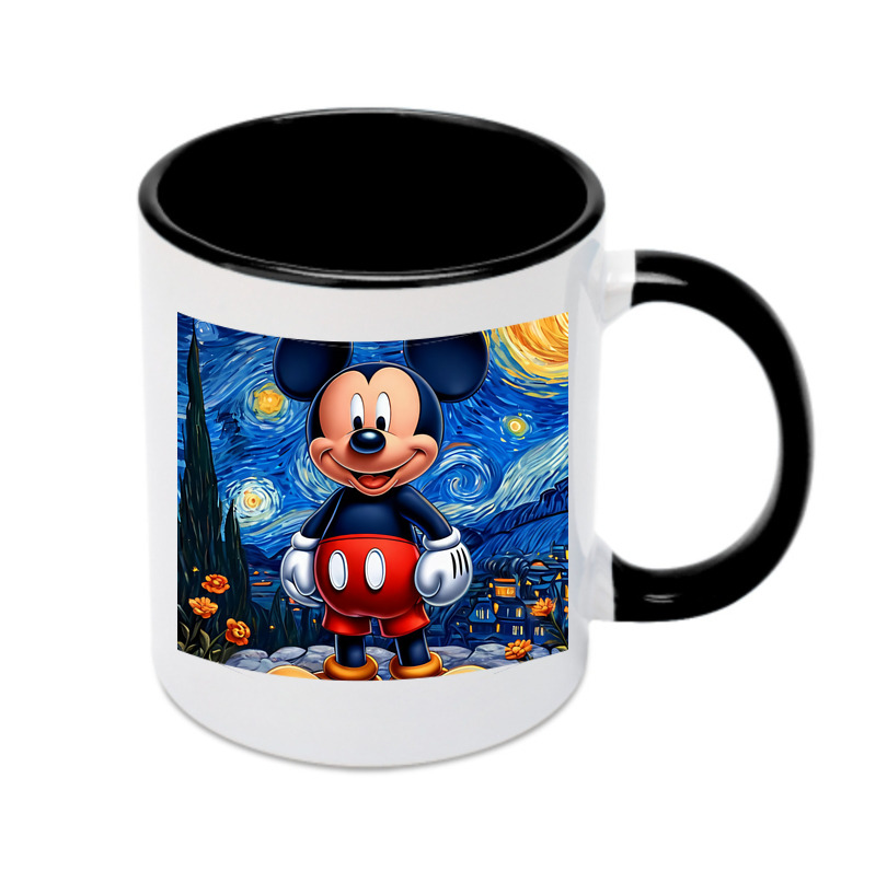 （画像用） ミッキーマウス Mickey Mouse カラーマグカップ