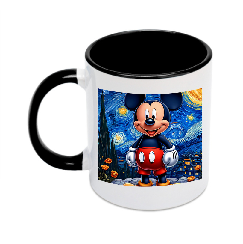 （画像用） ミッキーマウス Mickey Mouse カラーマグカップ