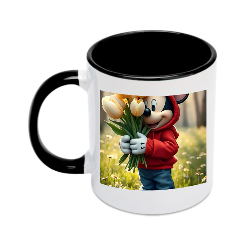 （画像用） ミッキーマウス Mickey Mouse カラーマグカップ