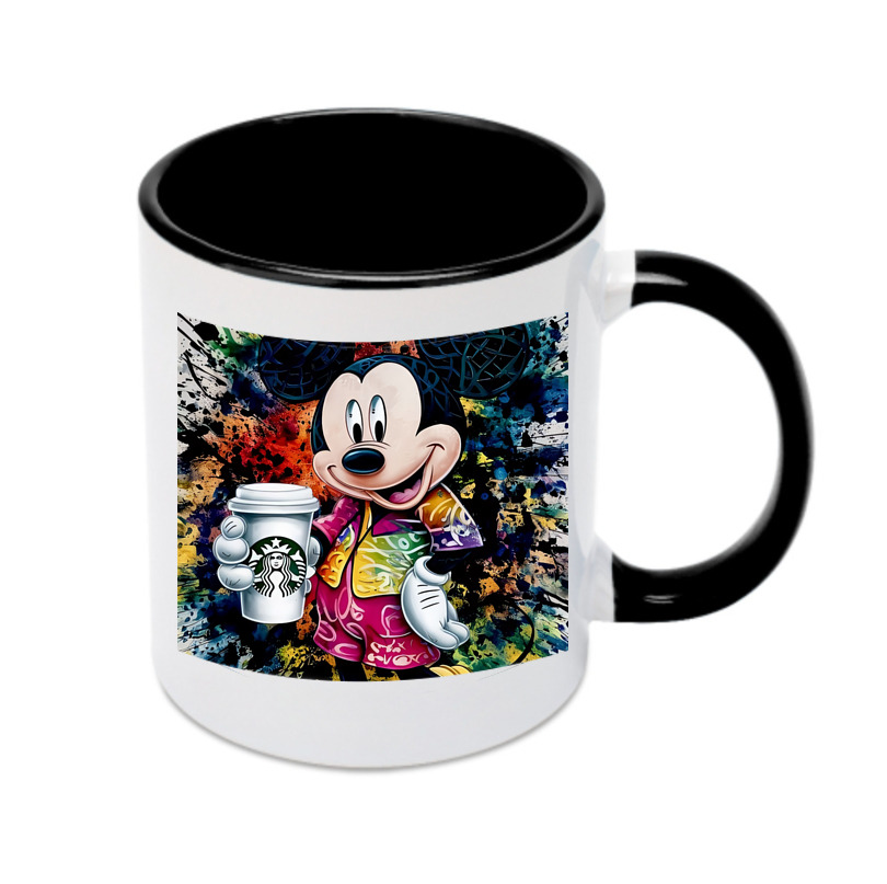 （画像用） ミッキーマウス Mickey Mouse カラーマグカップ