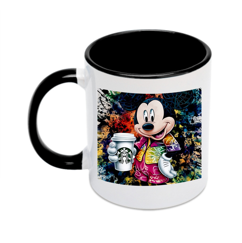 （画像用） ミッキーマウス Mickey Mouse カラーマグカップ