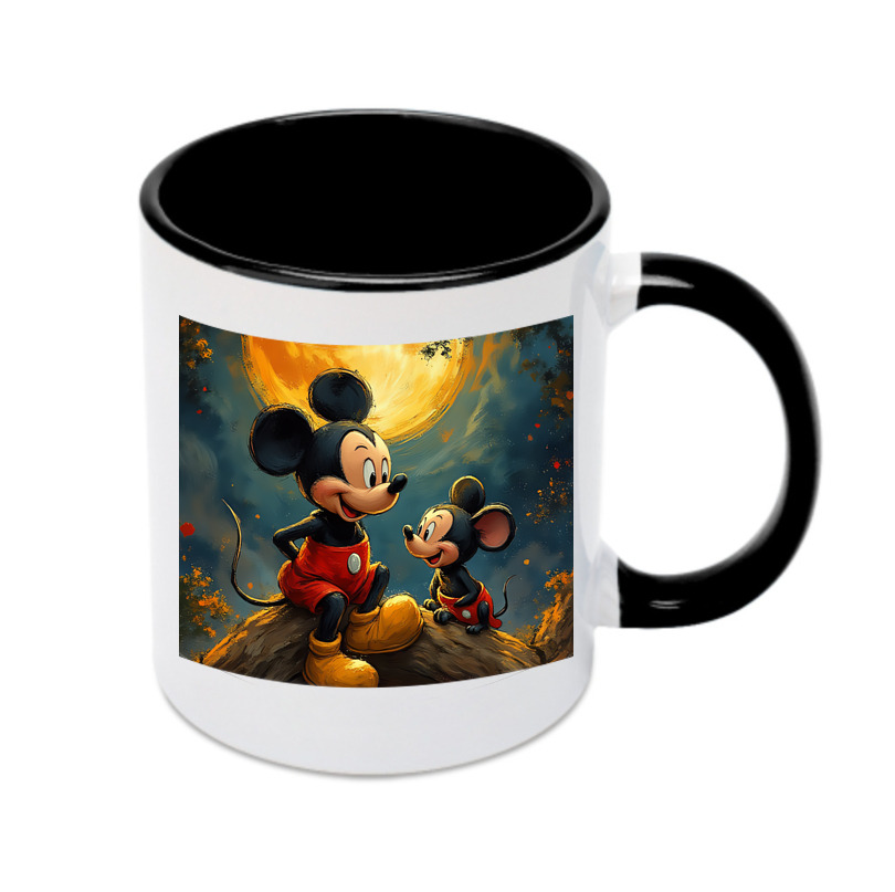 （画像用） ミッキーマウス Mickey Mouse カラーマグカップ