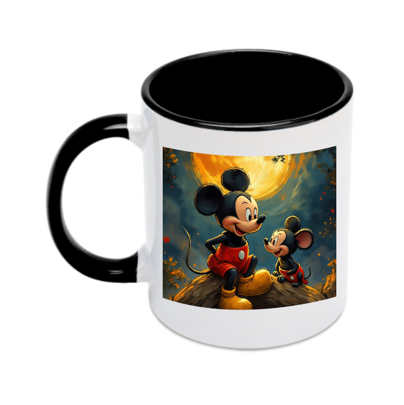 （画像用） ミッキーマウス Mickey Mouse カラーマグカップ