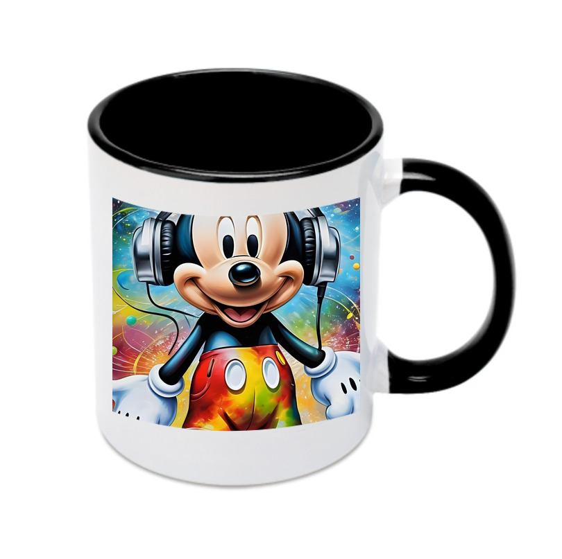 （画像用） ミッキーマウス Mickey Mouse カラーマグカップ