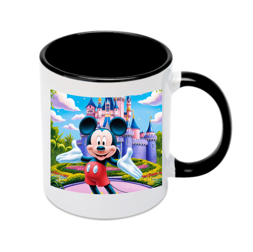 （画像用） ミッキーマウス Mickey Mouse カラーマグカップ