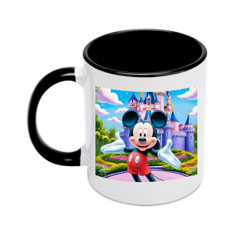 （画像用） ミッキーマウス Mickey Mouse カラーマグカップ