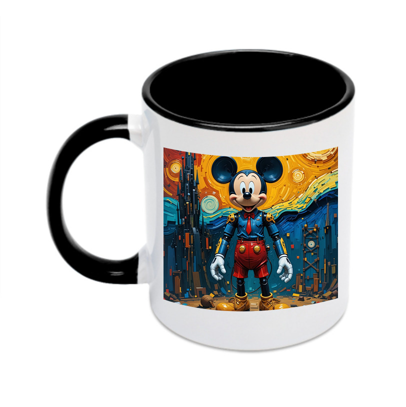 （画像用） ミッキーマウス Mickey Mouse カラーマグカップ