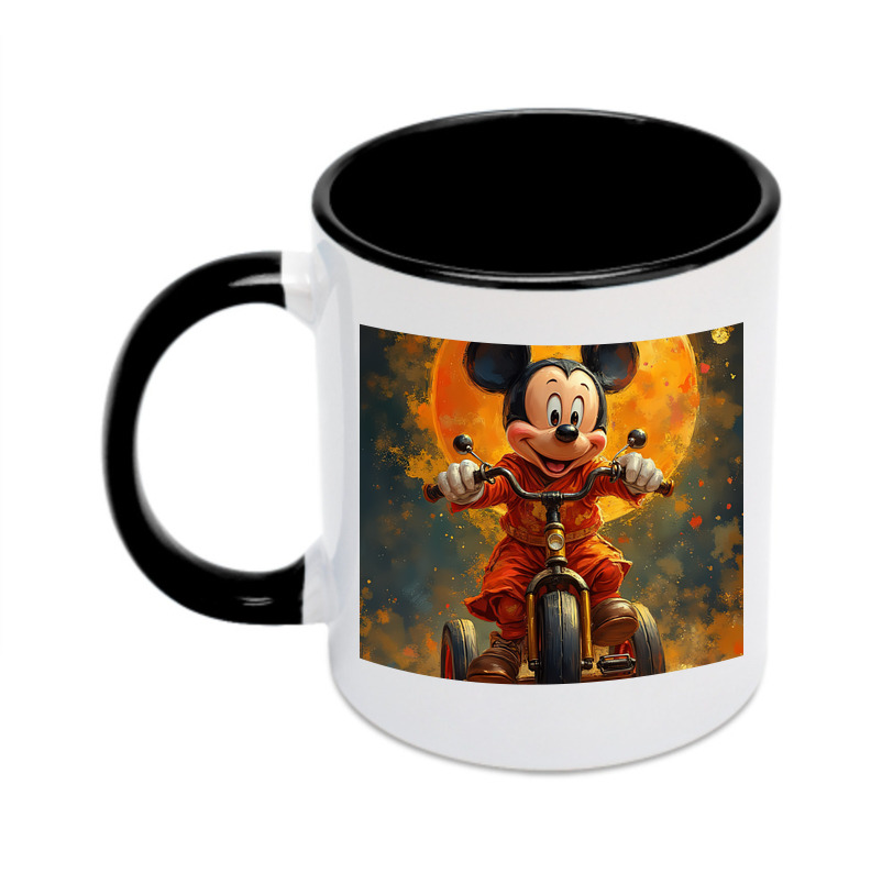 （画像用） ミッキーマウス Mickey Mouse カラーマグカップ
