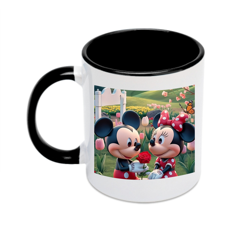 （画像用） ミッキーマウス Mickey Mouse カラーマグカップ