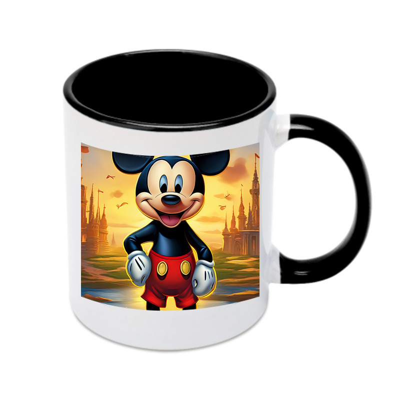 （画像用） ミッキーマウス Mickey Mouse カラーマグカップ