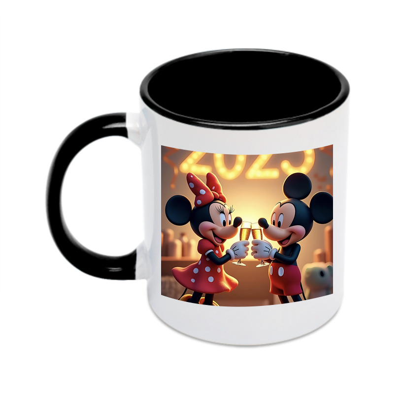 （画像用） ミッキーマウス Mickey Mouse カラーマグカップ