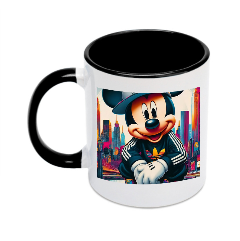 （画像用） ミッキーマウス Mickey Mouse カラーマグカップ