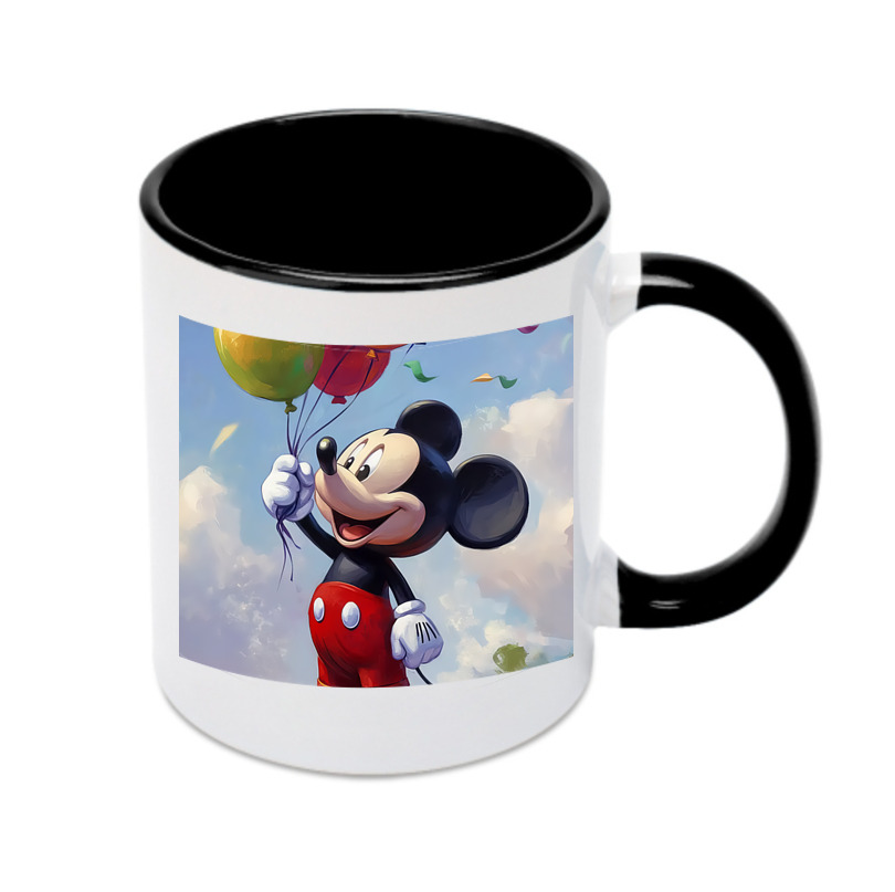 （画像用） ミッキーマウス Mickey Mouse カラーマグカップ