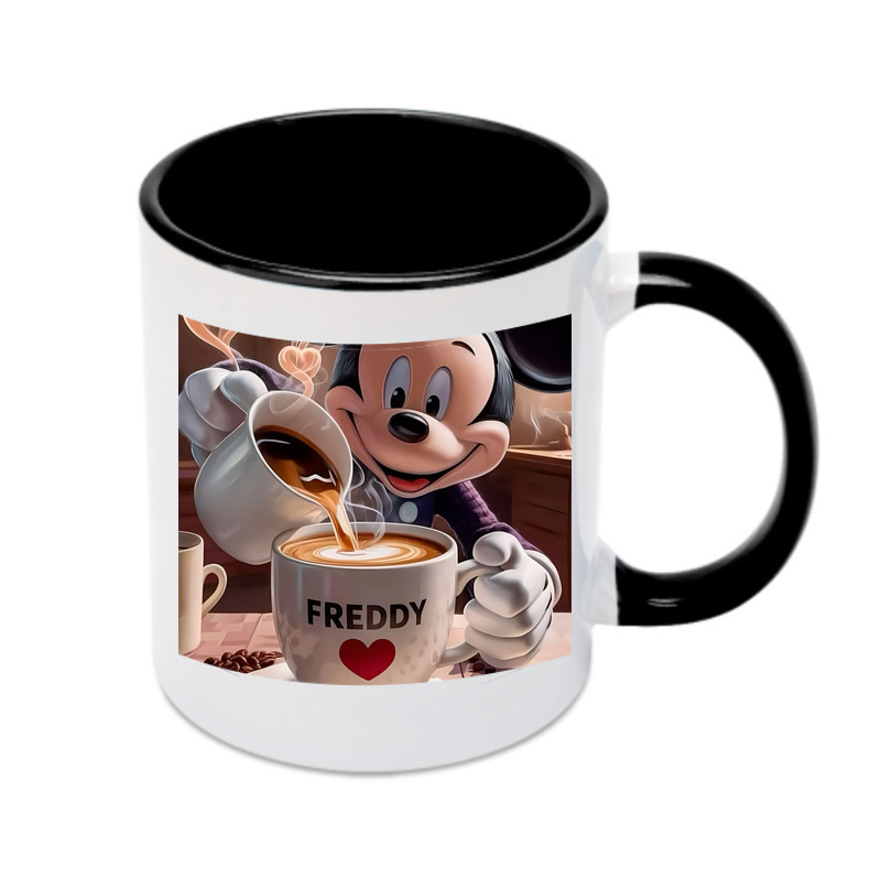 （画像用） ミッキーマウス Mickey Mouse カラーマグカップ