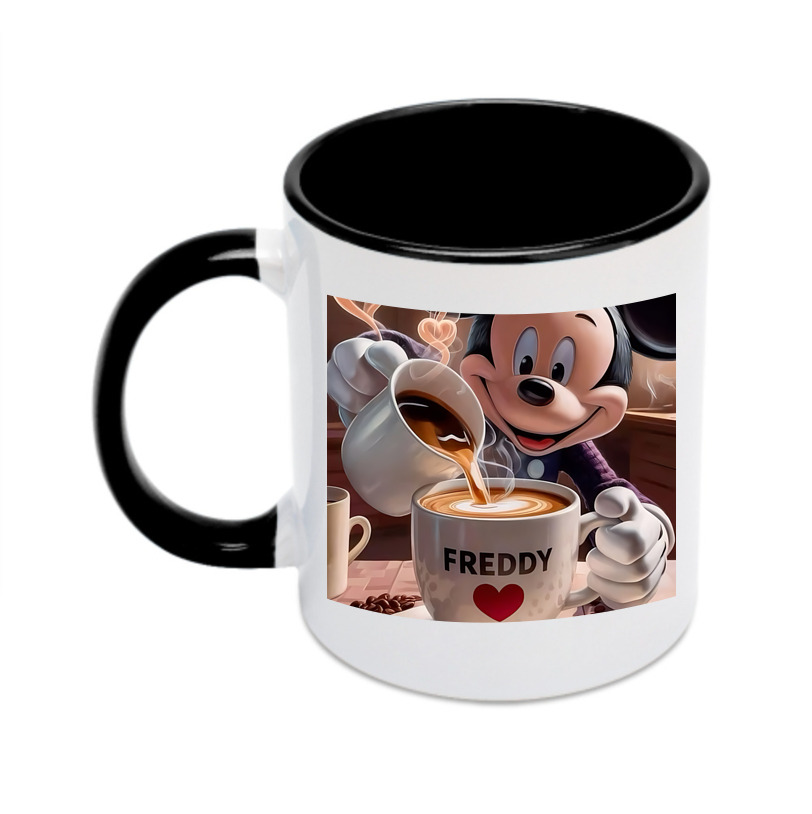（画像用） ミッキーマウス Mickey Mouse カラーマグカップ