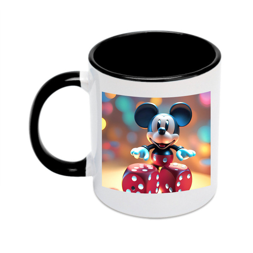 （画像用） ミッキーマウス Mickey Mouse カラーマグカップ