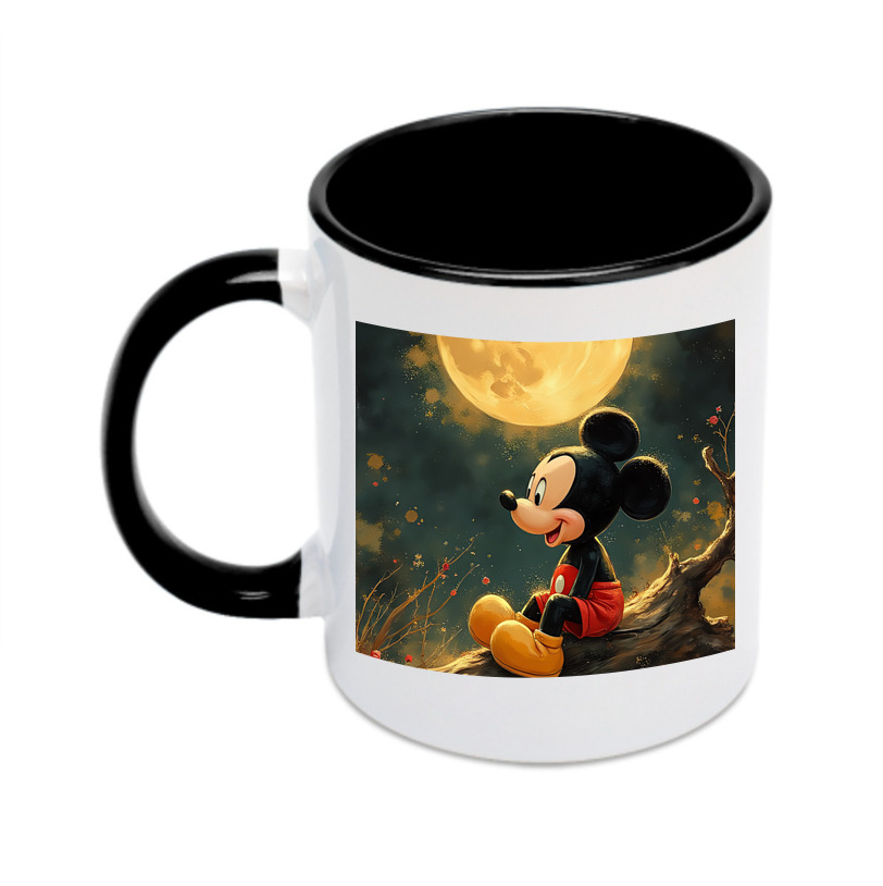 （画像用） ミッキーマウス Mickey Mouse カラーマグカップ