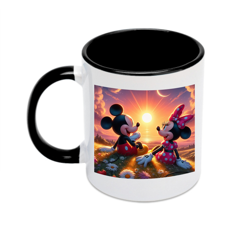 （画像用） ミッキーマウス Mickey Mouse カラーマグカップ
