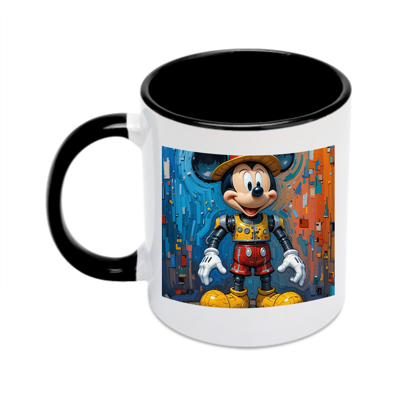 （画像用） ミッキーマウス Mickey Mouse カラーマグカップ