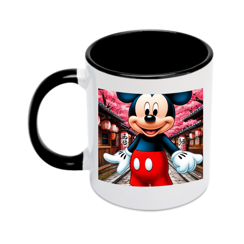 （画像用） ミッキーマウス Mickey Mouse カラーマグカップ