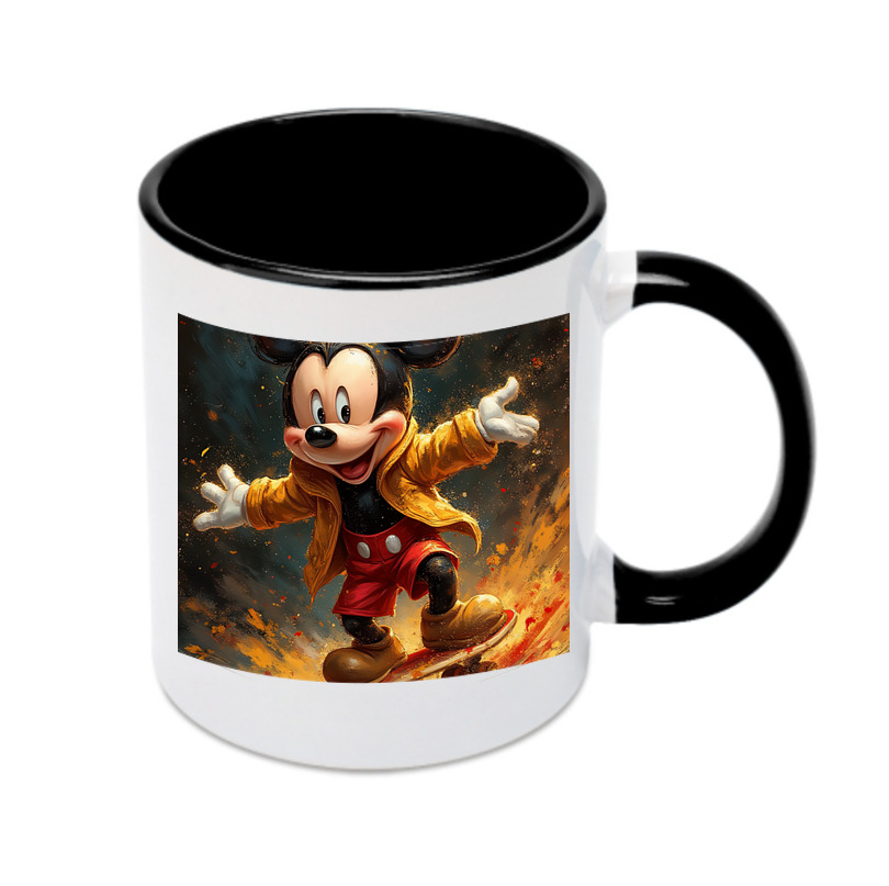 （画像用） ミッキーマウス Mickey Mouse カラーマグカップ