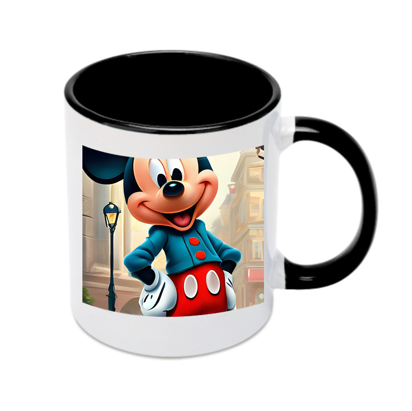 （画像用） ミッキーマウス Mickey Mouse カラーマグカップ