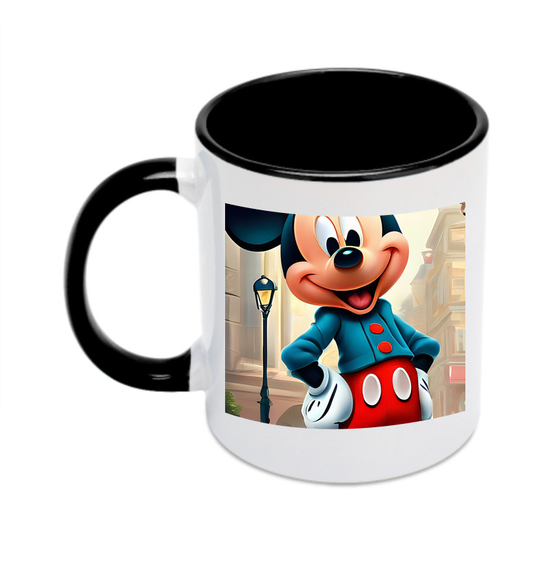 （画像用） ミッキーマウス Mickey Mouse カラーマグカップ