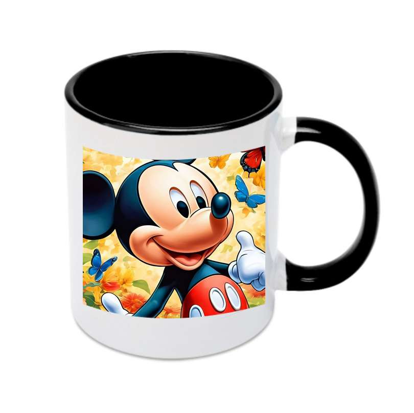 （画像用） ミッキーマウス Mickey Mouse カラーマグカップ
