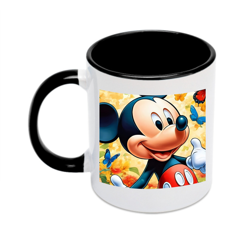 （画像用） ミッキーマウス Mickey Mouse カラーマグカップ