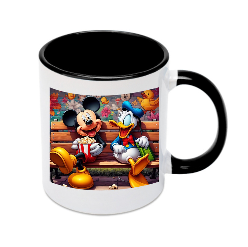 （画像用） ミッキーマウス Mickey Mouse カラーマグカップ