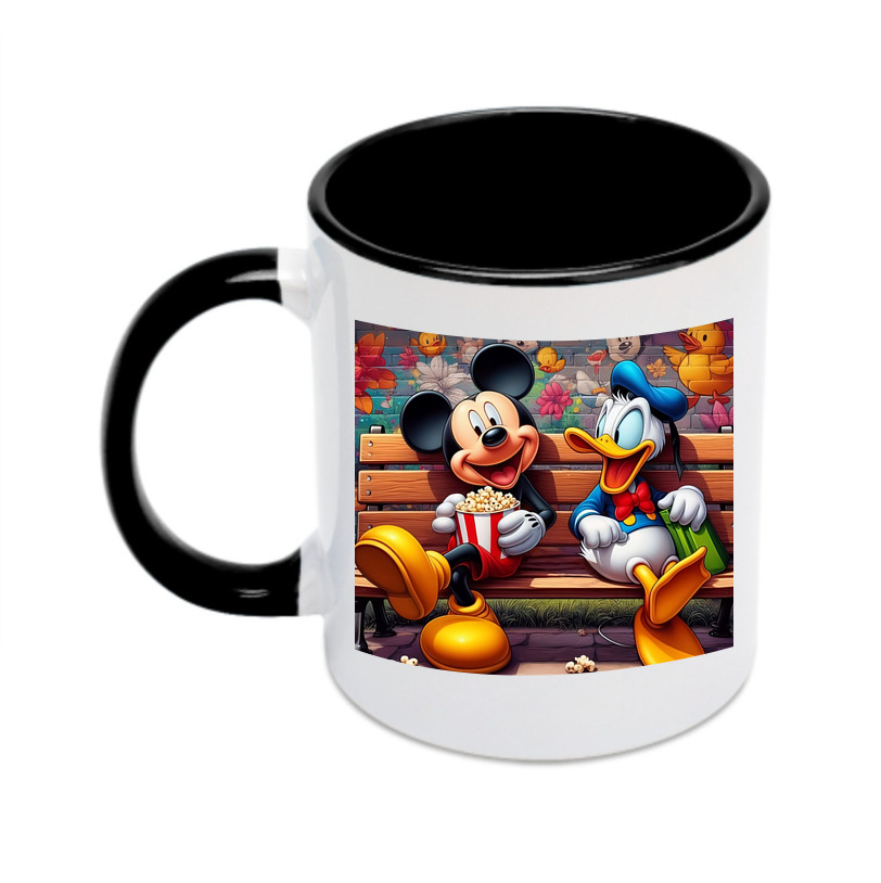 （画像用） ミッキーマウス Mickey Mouse カラーマグカップ