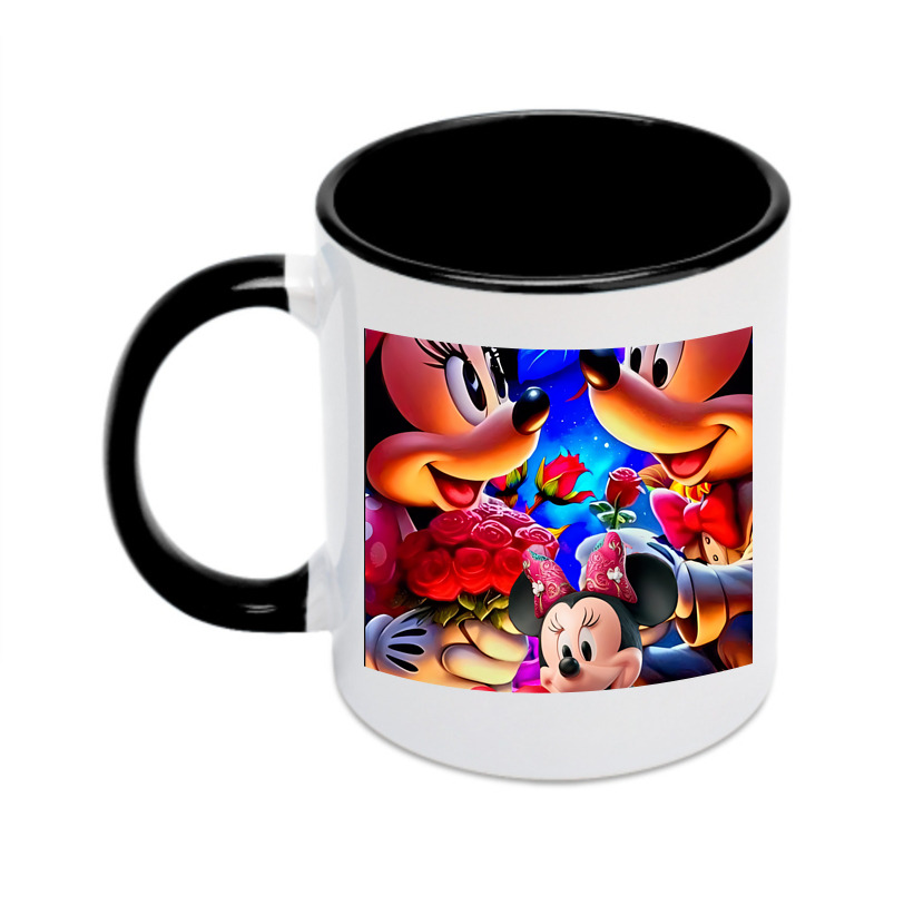 ミッキーマウス Mickey Mouse カラーマグカップ