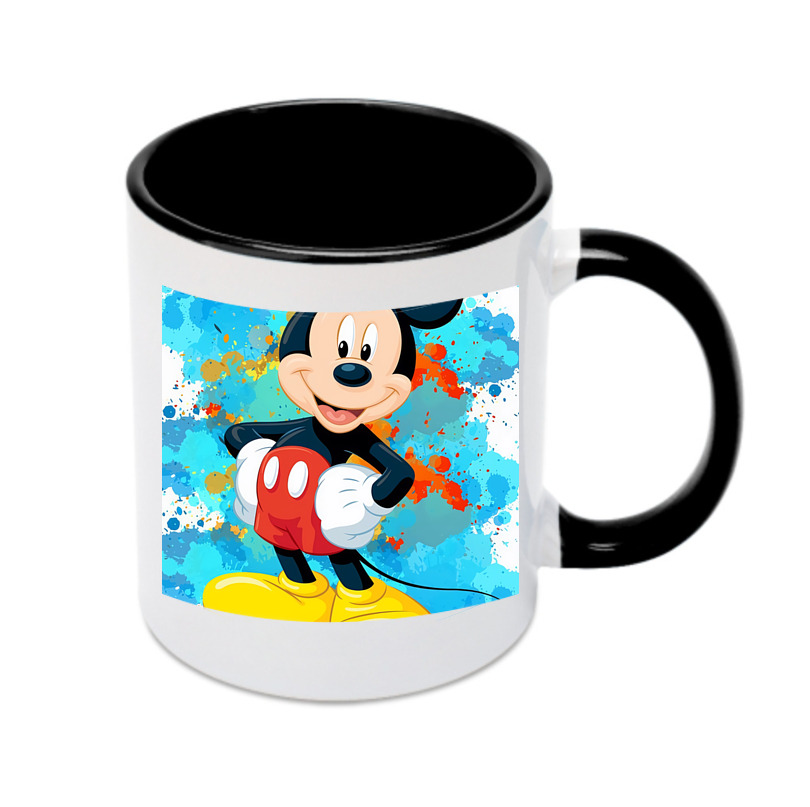 （画像用） ミッキーマウス Mickey Mouse カラーマグカップ