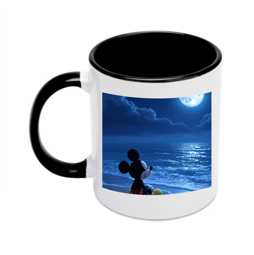 （画像用） ミッキーマウス Mickey Mouse カラーマグカップ