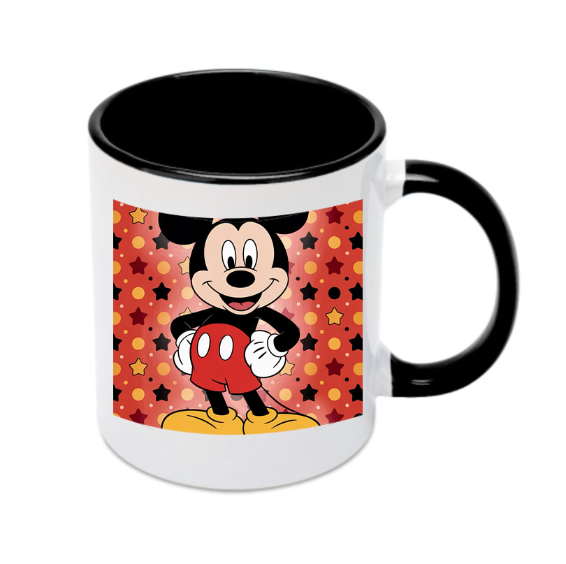（画像用） ミッキーマウス Mickey Mouse カラーマグカップ
