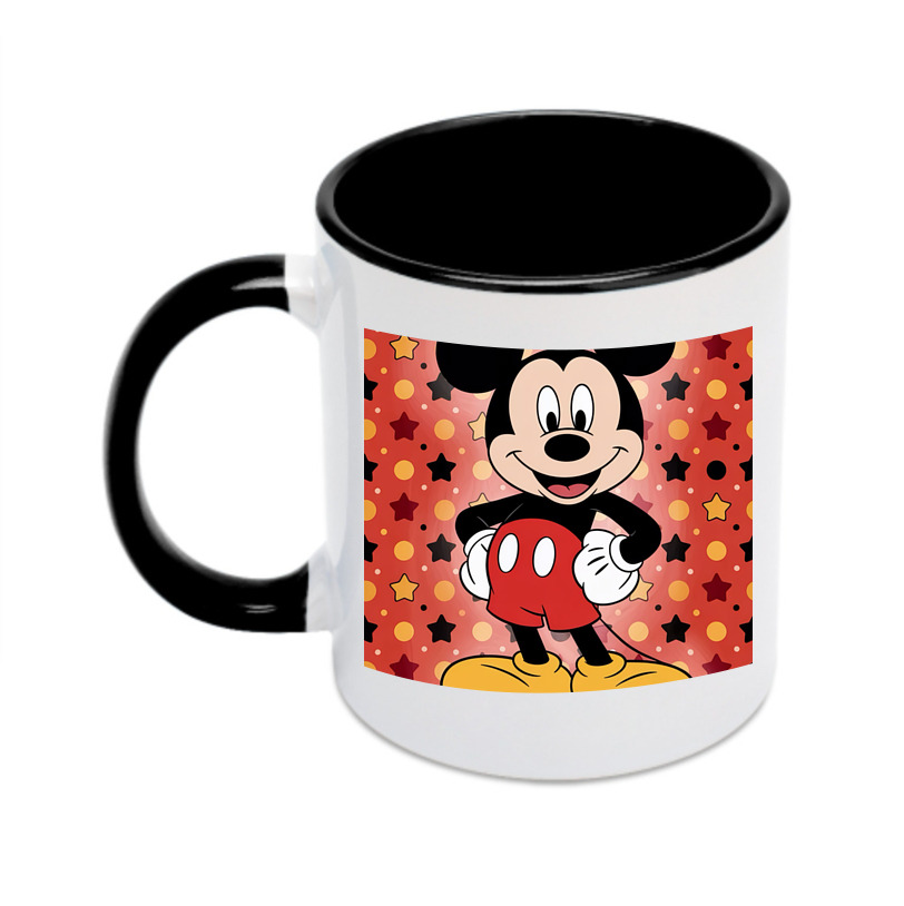 （画像用） ミッキーマウス Mickey Mouse カラーマグカップ