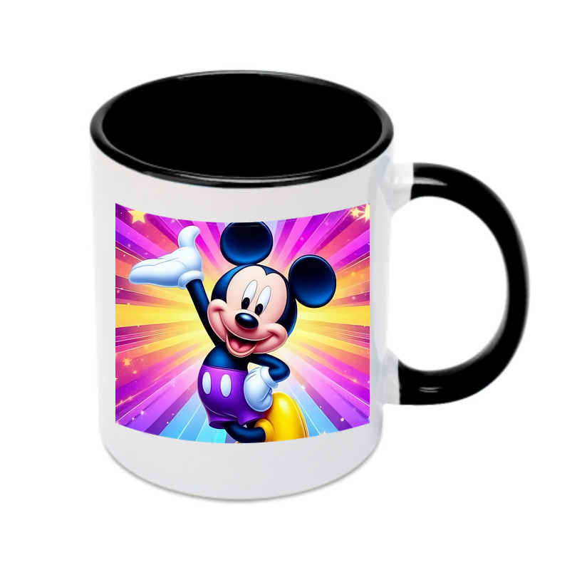 （画像用） ミッキーマウス Mickey Mouse カラーマグカップ