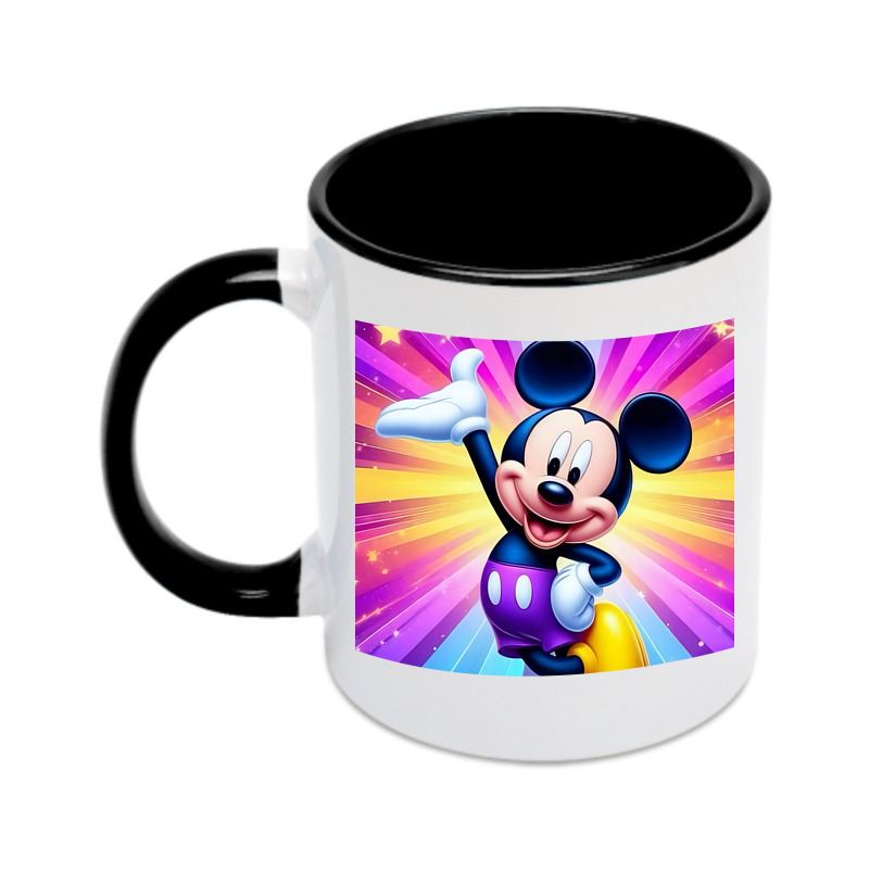 （画像用） ミッキーマウス Mickey Mouse カラーマグカップ