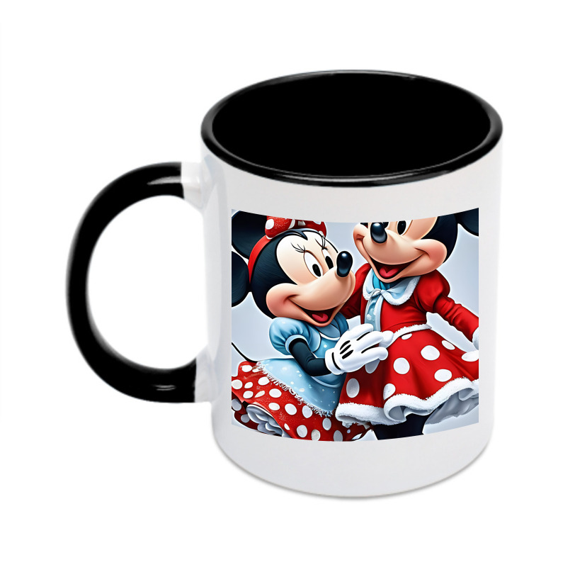 （画像用） ミッキーマウス Mickey Mouse カラーマグカップ