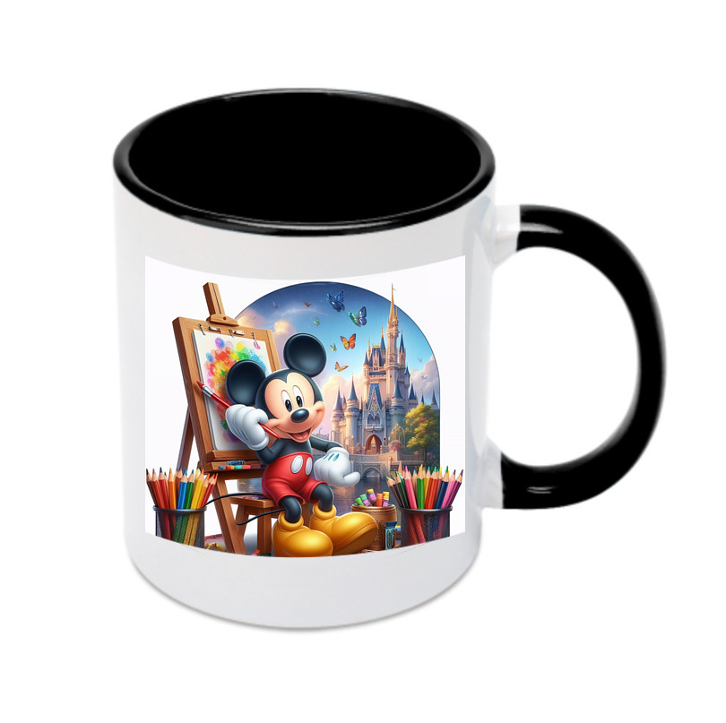 （画像用） ミッキーマウス Mickey Mouse カラーマグカップ