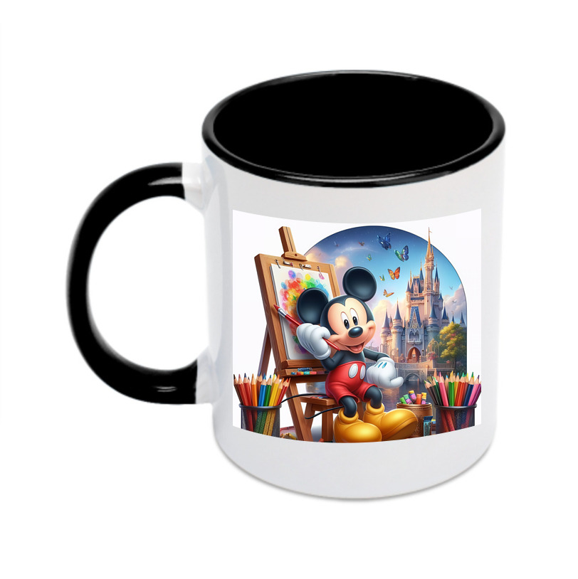 （画像用） ミッキーマウス Mickey Mouse カラーマグカップ