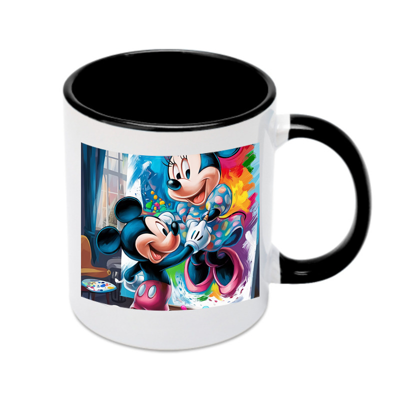 （画像用） ミッキーマウス Mickey Mouse カラーマグカップ