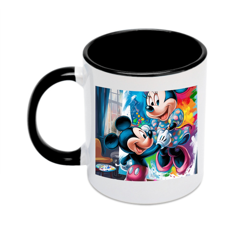 （画像用） ミッキーマウス Mickey Mouse カラーマグカップ
