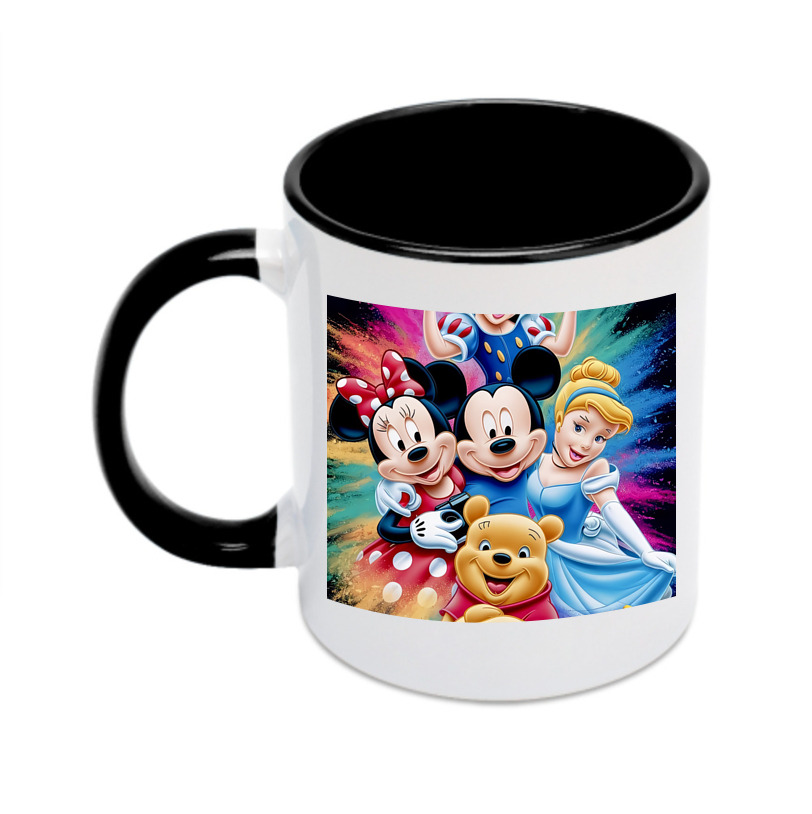 （画像用） ミッキーマウス Mickey Mouse カラーマグカップ