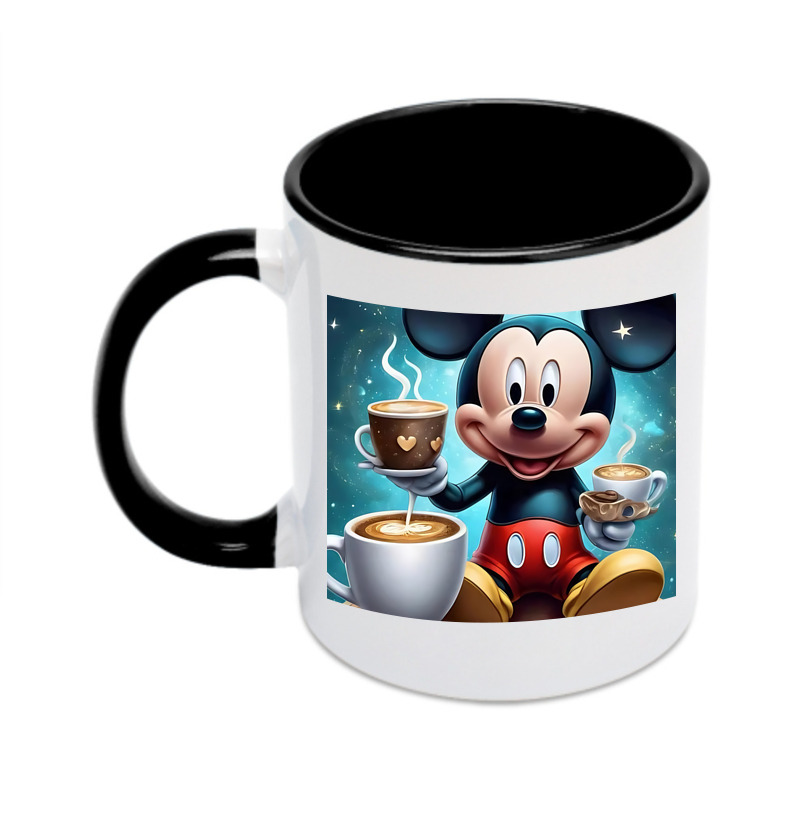 （画像用） ミッキーマウス Mickey Mouse カラーマグカップ