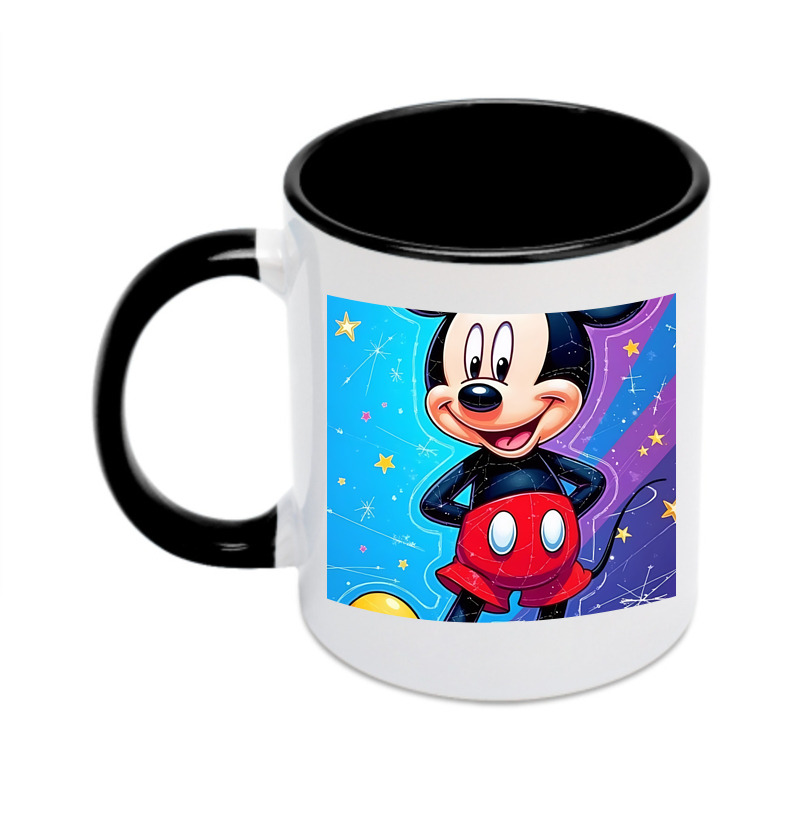 （画像用） ミッキーマウス Mickey Mouse カラーマグカップ