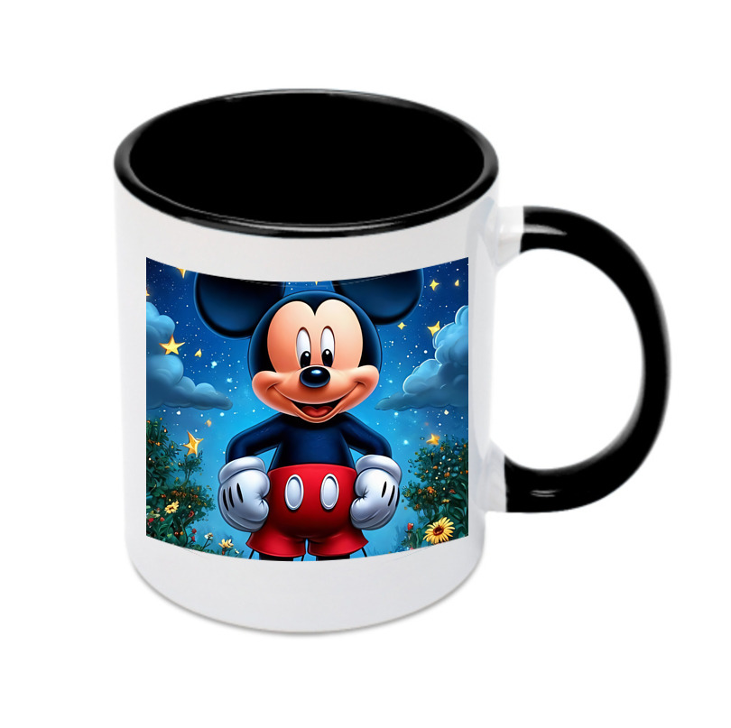 （画像用） ミッキーマウス Mickey Mouse カラーマグカップ