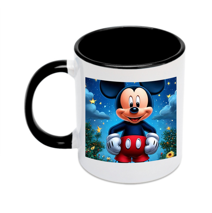 （画像用） ミッキーマウス Mickey Mouse カラーマグカップ