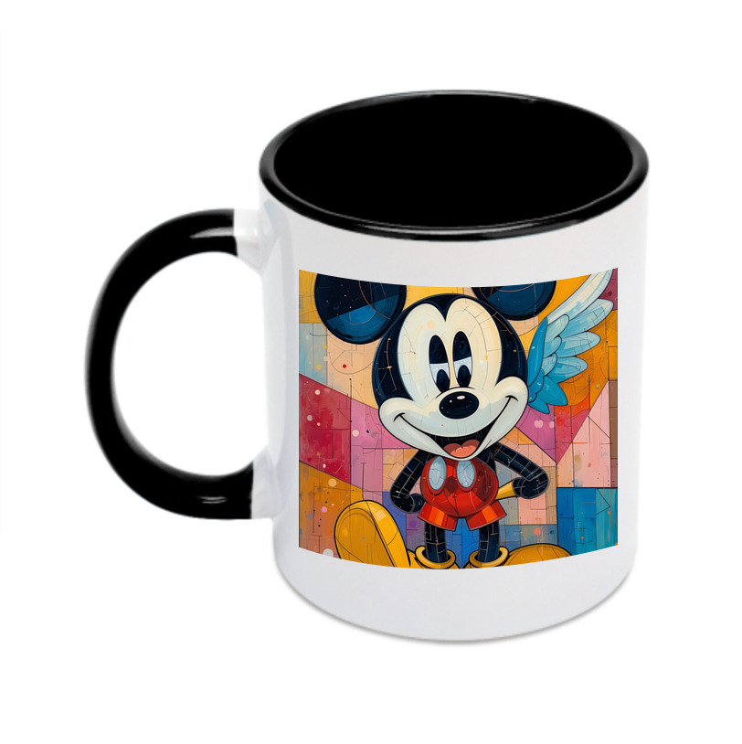 （画像用） ミッキーマウス Mickey Mouse カラーマグカップ