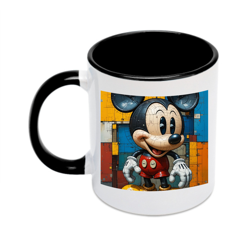 （画像用） ミッキーマウス Mickey Mouse カラーマグカップ